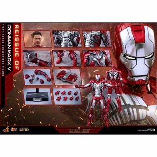 ホットトイズ アイアンマンマーク5【再生産】ムービーマスターピースアイアンマン(その他)