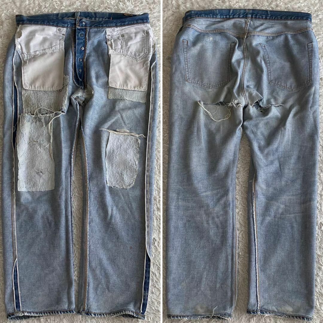 ☆レア 70s リーバイス 501 66後期 赤耳 USA製 セルビッジ 36 ☆レア 70s リーバイス 501 66後期 赤耳 USA製 セルビッジ 36