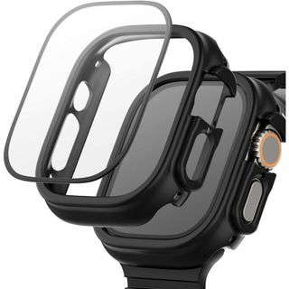 アップルウォッチケース　Ultra49mm　コンパチブル　保護ケース　フィルム付(モバイルケース/カバー)