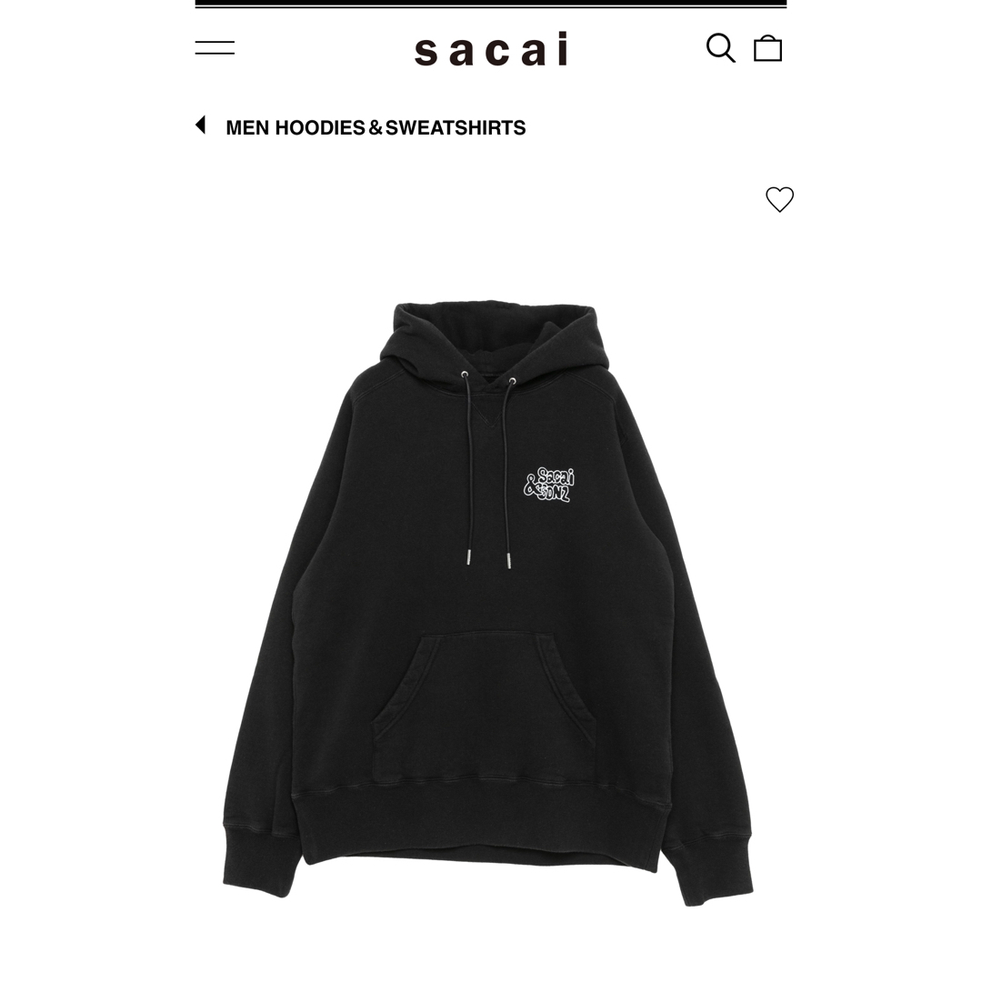 sacai サカイ マークゴンザレス コラボパーカー Gonz ONE LOVE sacai サカイ マークゴンザレス コラボパーカー Gonz ONE LOVE