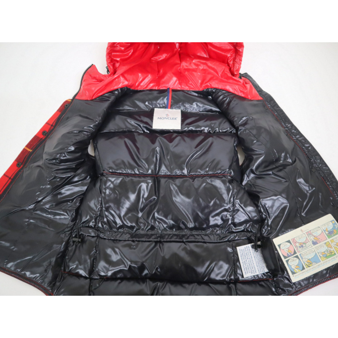 MONCLER - 【MONCLER】モンクレール チェック柄ダウンベスト MONCLER - 【MONCLER】モンクレール チェック柄ダウンベスト