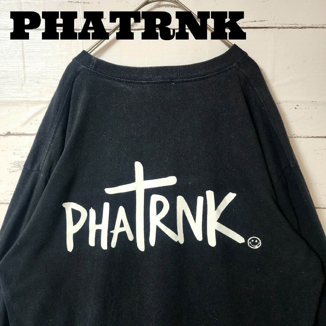 phatrnk ファットランク 長袖 ブラック ロンT ロンティー ゆるだ phatrnk ファットランク 長袖 ブラック ロンT ロンティー ゆるだ