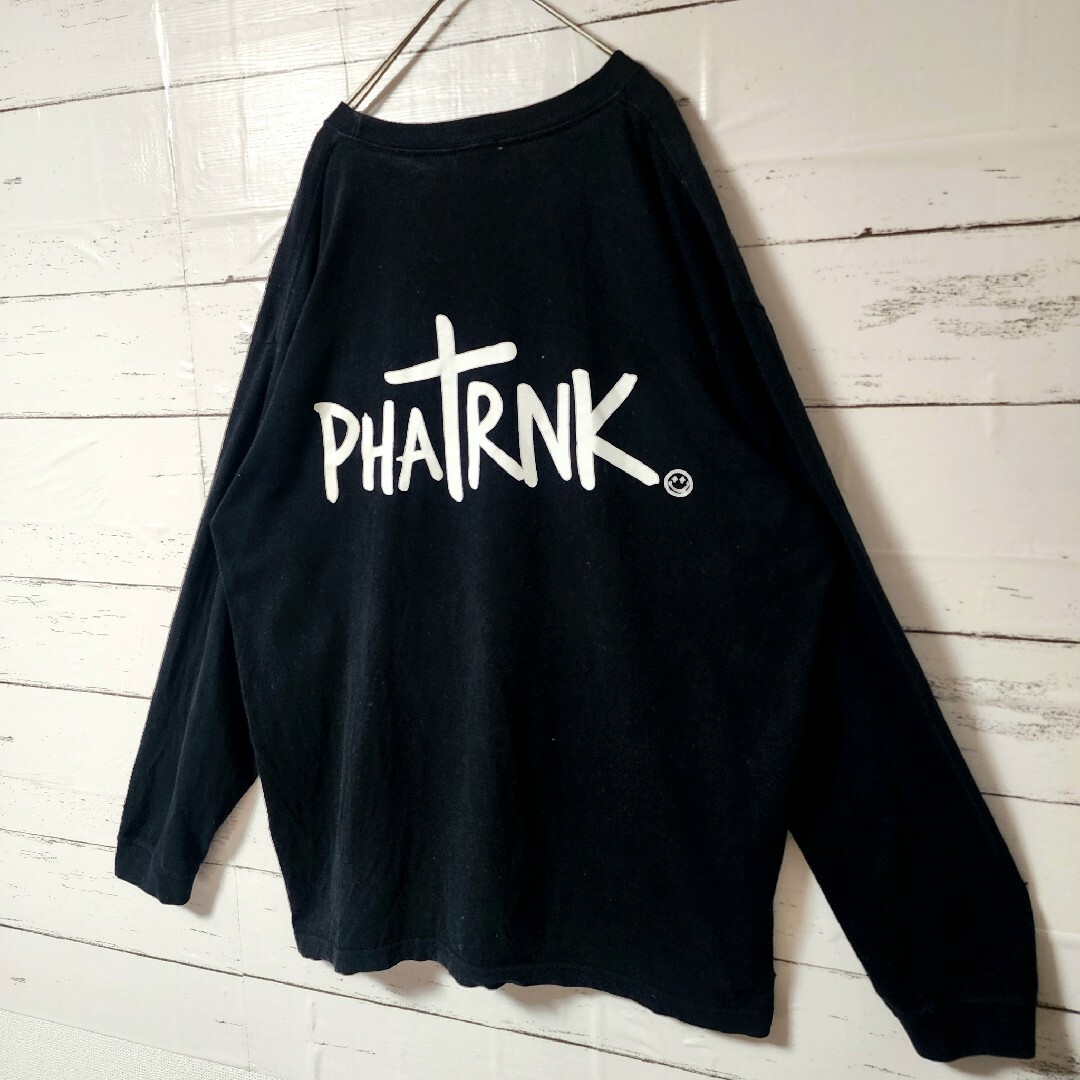 phatrnk ファットランク 長袖 ブラック ロンT ロンティー ゆるだ phatrnk ファットランク 長袖 ブラック ロンT ロンティー ゆるだ