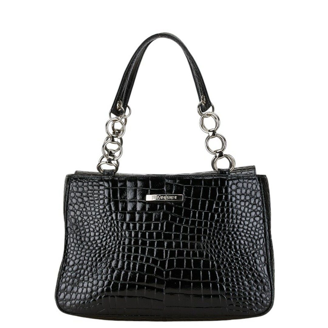 特別価格 美品 SAINTLAURENT クロコ トートバッグ(サンローラン 特別価格 美品 SAINTLAURENT クロコ トートバッグ(サンローラン