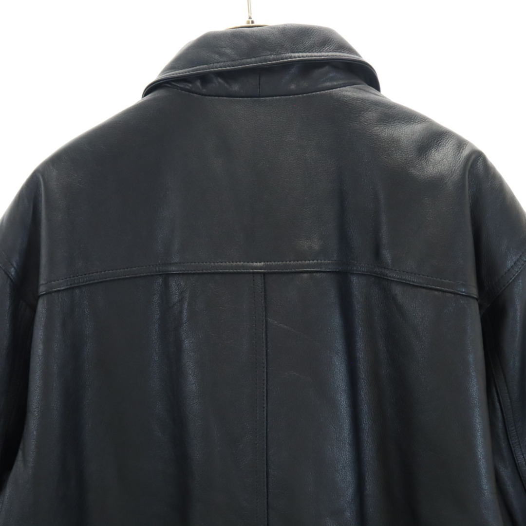 STONE MILLED 牛革 レザーコート L ブラック STONE MILLED STONE MILLED 牛革 レザーコート L ブラック STONE MILLED