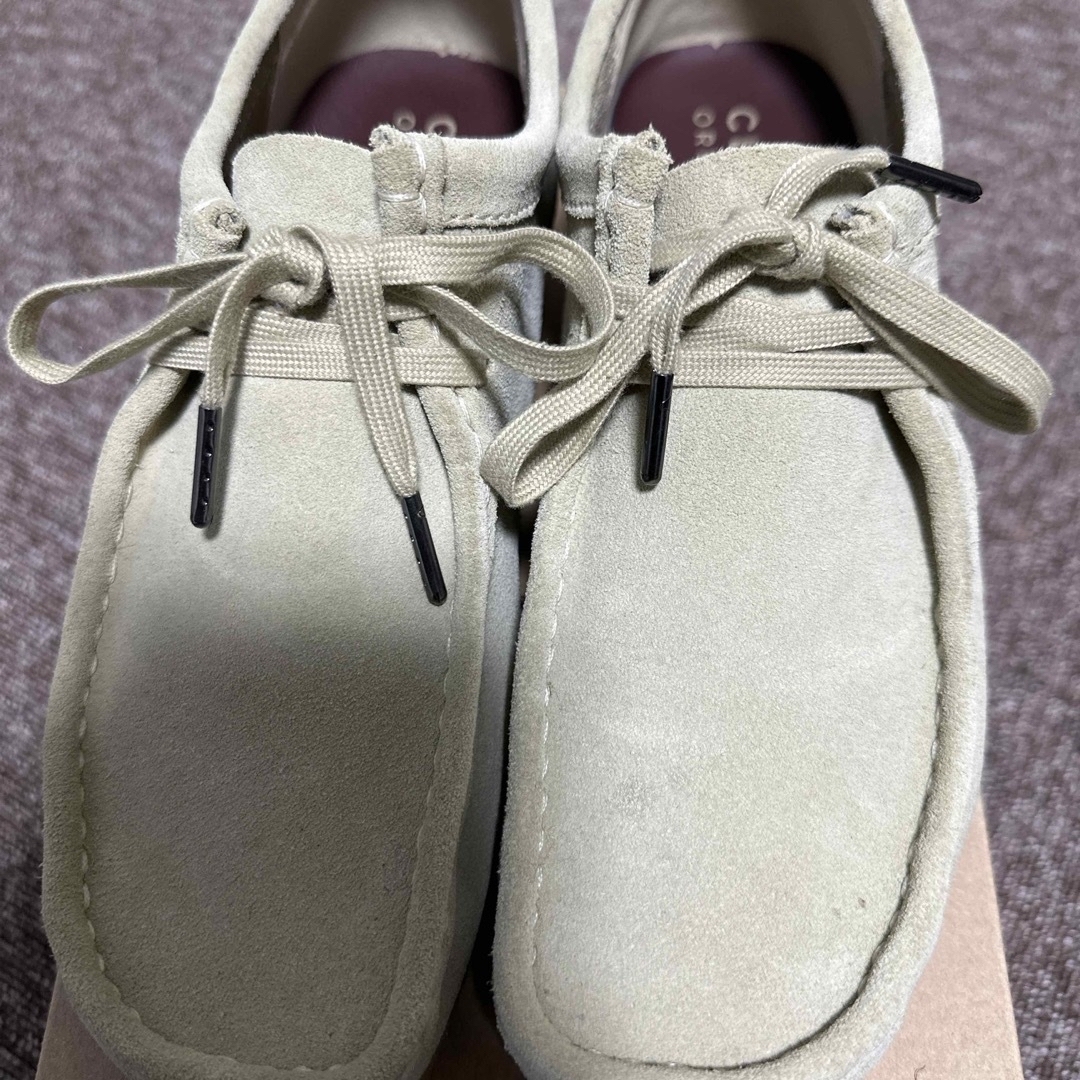 スリッポン/モカシン Clarks - Clarks Originals WALLABEE MAPLE SUEDE 26