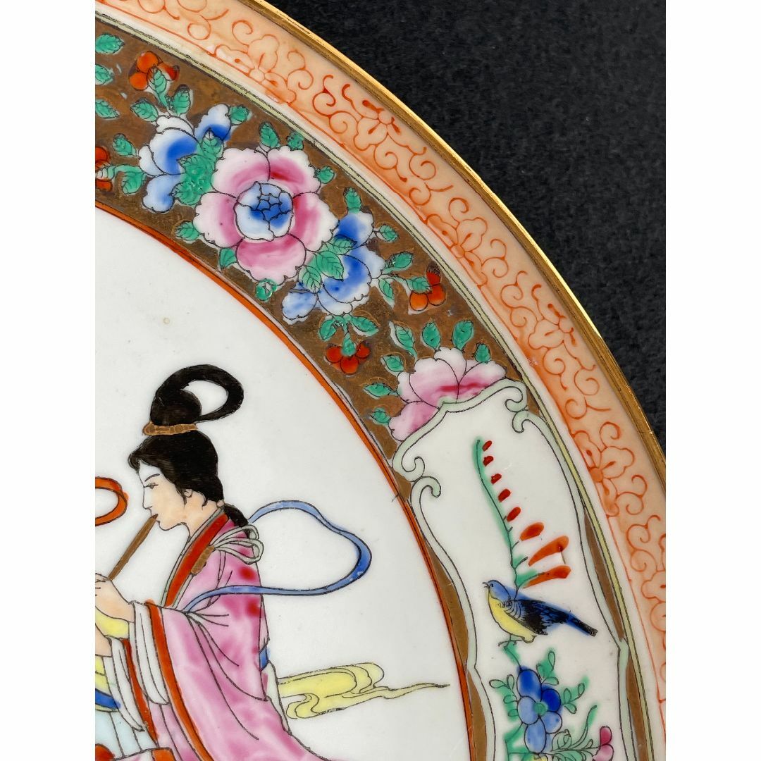 【楽ギフ_包装】 置物 彩色 日本人形 雅楽人形B 大珍品！ ☆ 民芸品 骨董 古美術品 その他
