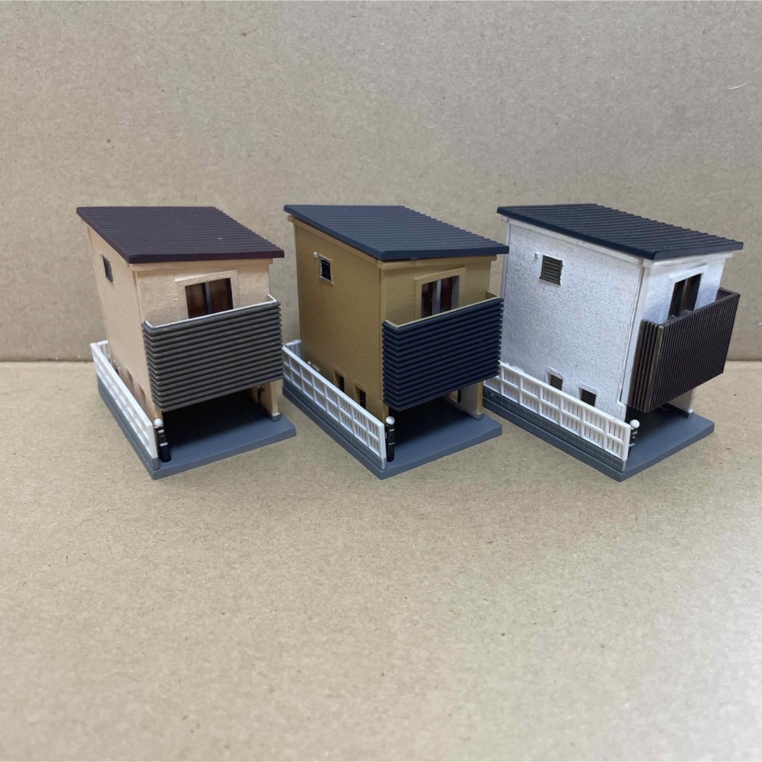 Tommy Tech - 【ジオコレ】狭小住宅など 戸建住宅7棟の通販 by Tommy Tech - 【ジオコレ】狭小住宅など 戸建住宅7棟の通販 by