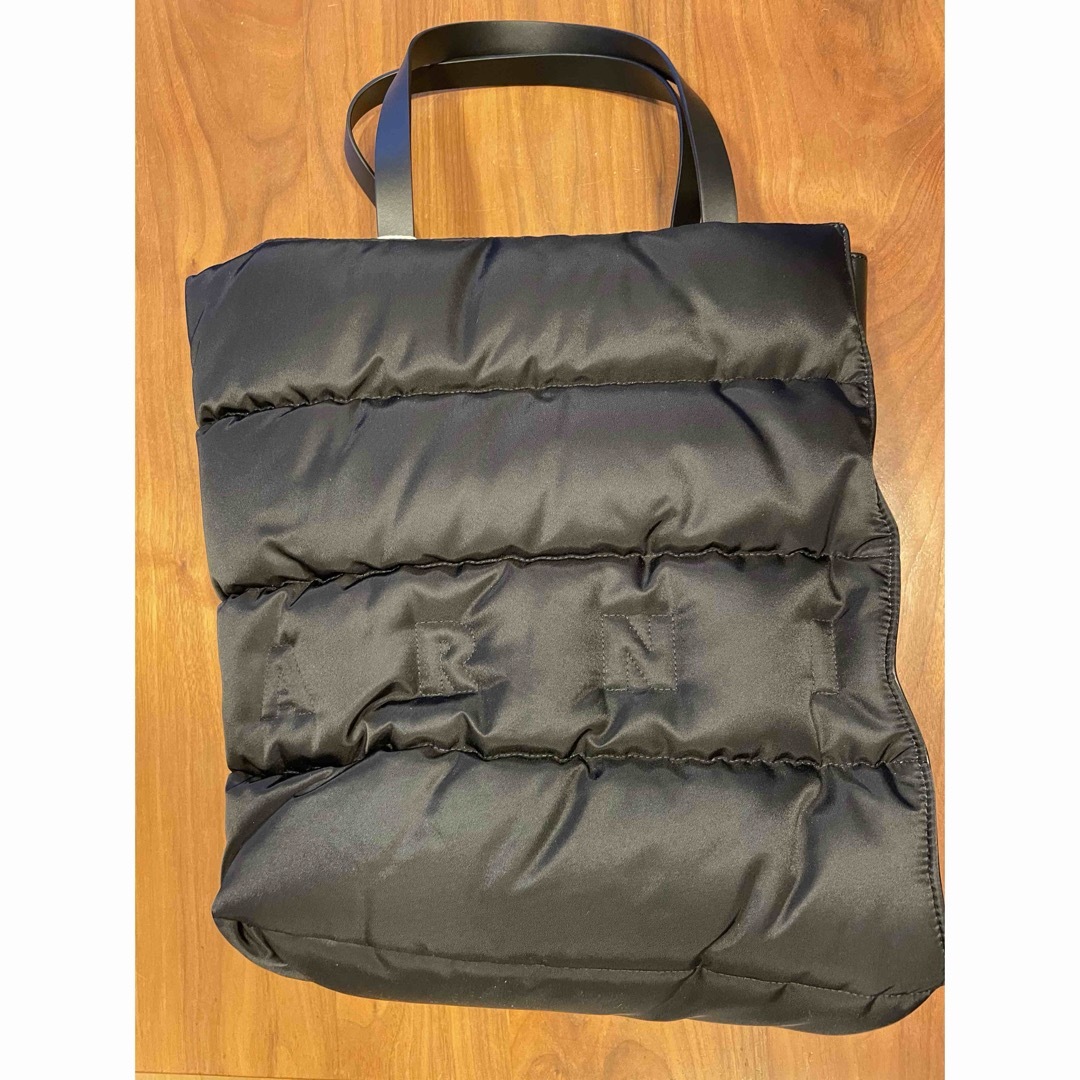 MARNI - MARNI マルニ トートバッグ レザー ダウン コンビの通販 MARNI - MARNI マルニ トートバッグ レザー ダウン コンビの通販