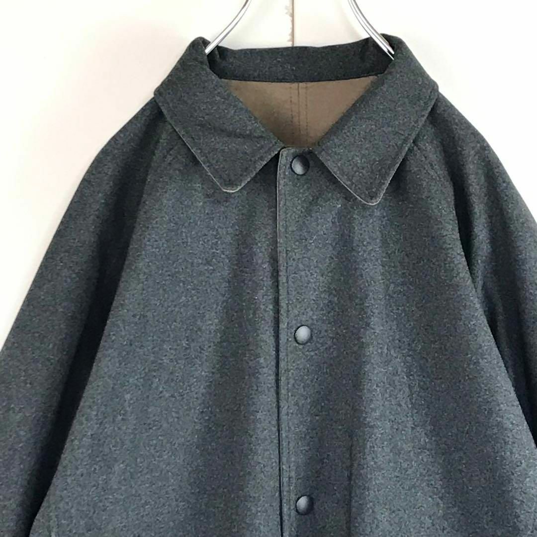 CURLY&Co. - 【リバーシブル】カーリー ステンカラーコート 美品 CURLY&Co. - 【リバーシブル】カーリー ステンカラーコート 美品