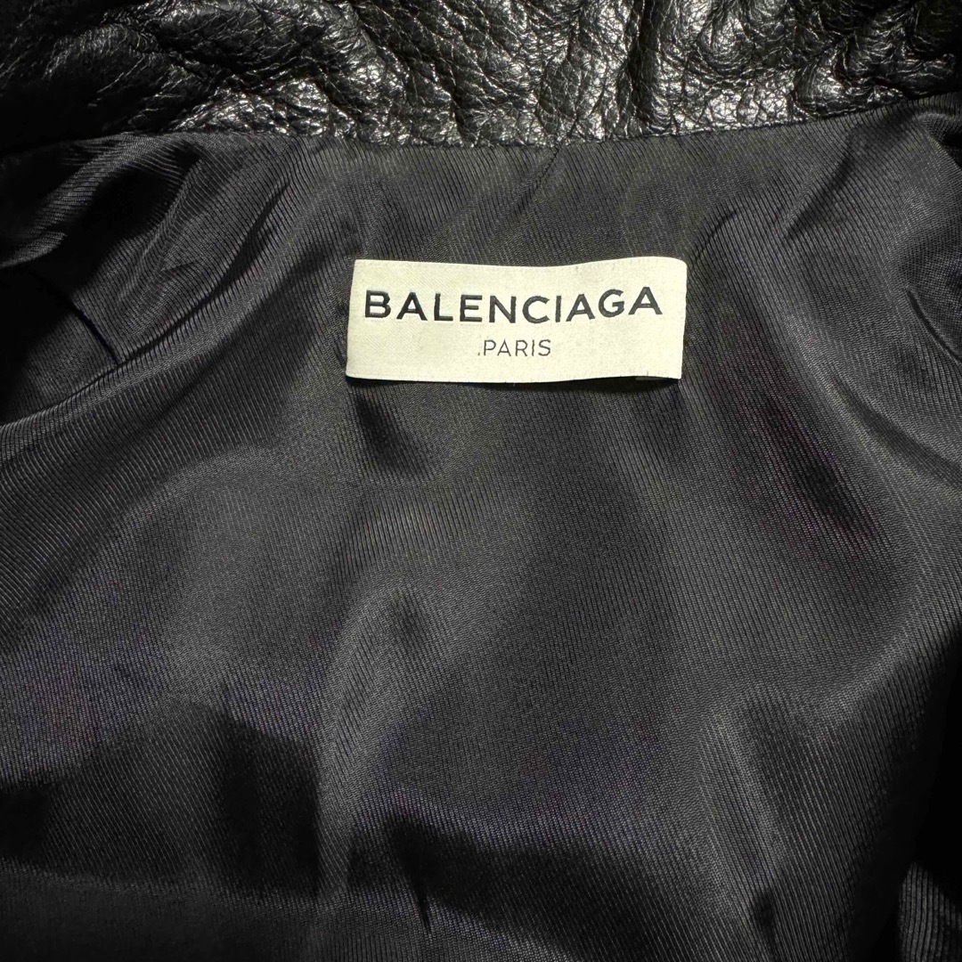 BALENCIAGA - 【BALENCIAGA】バレンシアガ ライダースジャケット BALENCIAGA - 【BALENCIAGA】バレンシアガ ライダースジャケット