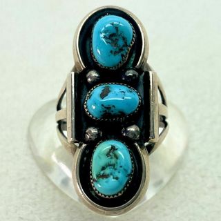 INDIAN JEWELRY - シルバー ターコイズ ナバホ族 インディアン INDIAN JEWELRY - シルバー ターコイズ ナバホ族 インディアン