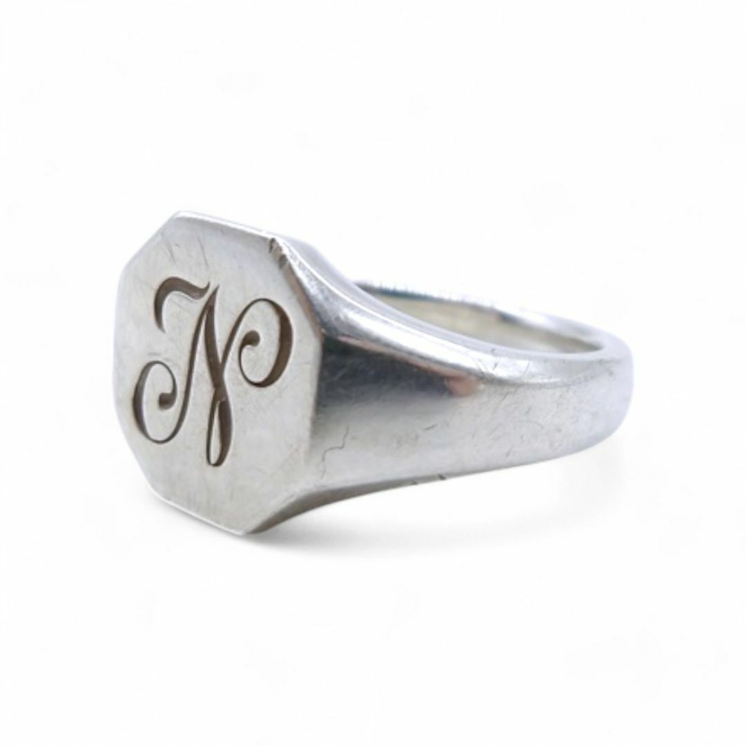 NEIGHBORHOOD - NEIGHBORHOOD 24ss SILVER SIGNET RING 02 NEIGHBORHOOD - NEIGHBORHOOD 24ss SILVER SIGNET RING 02