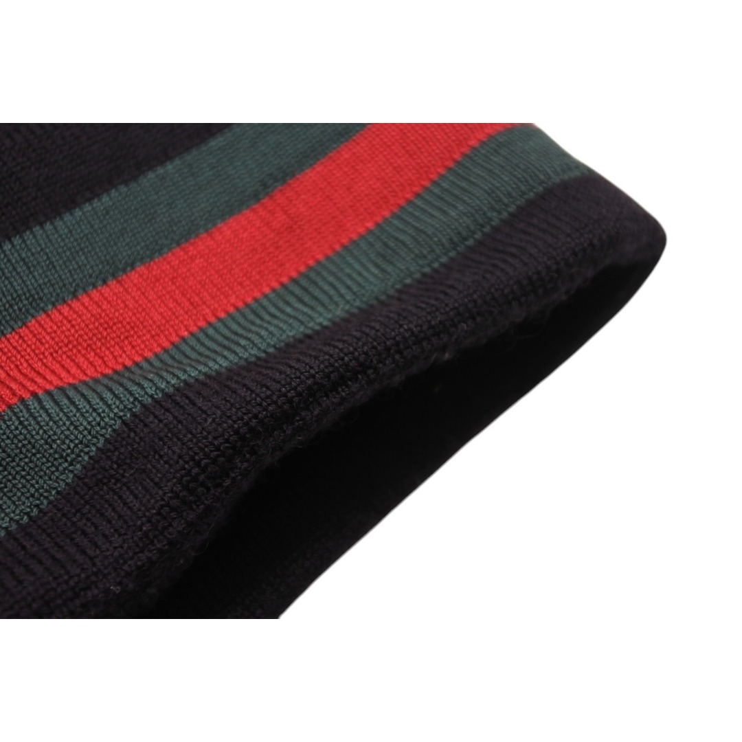 GUCCI - 極美品 GUCCI グッチ ニット帽 ビーニー サイズL GUCCI - 極美品 GUCCI グッチ ニット帽 ビーニー サイズL