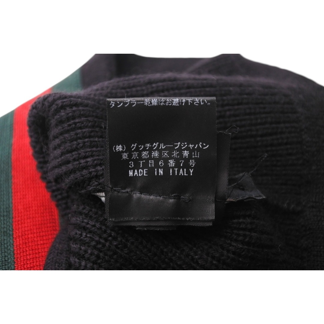 GUCCI - 極美品 GUCCI グッチ ニット帽 ビーニー サイズL GUCCI - 極美品 GUCCI グッチ ニット帽 ビーニー サイズL