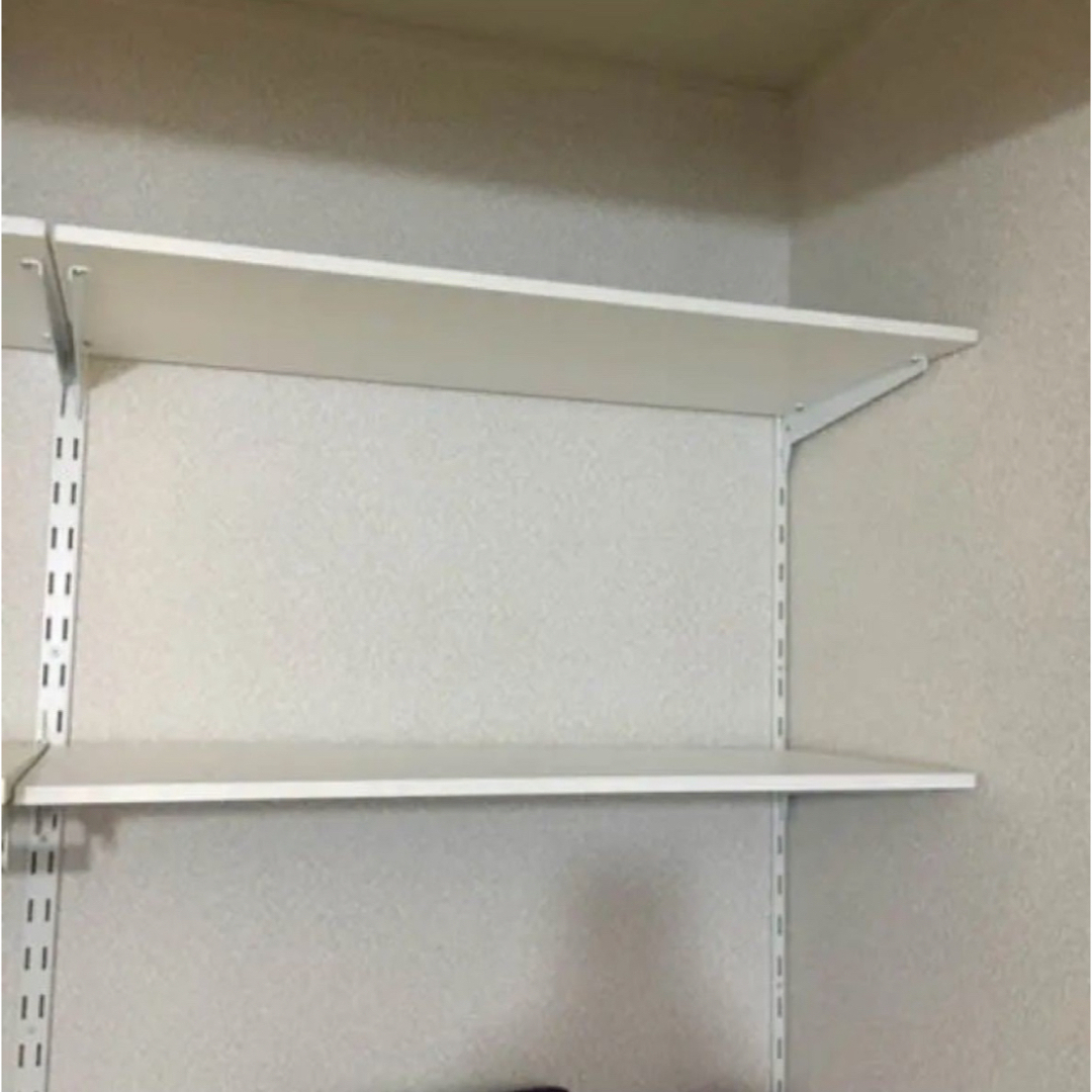 DIY初心者向けアーネストワン 棚受け金具10組セット(フレームDIYラボ) インテリア/住まい/日用品の収納家具(棚/ラック/タンス)の商品写真