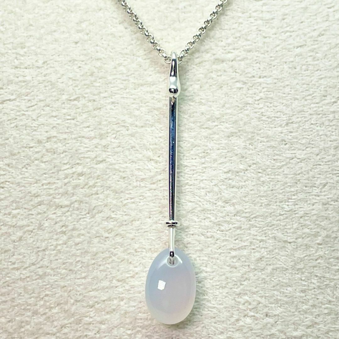 Georg Jensen - ジョージジェンセン ブルーカルセドニー デュウ Georg Jensen - ジョージジェンセン ブルーカルセドニー デュウ