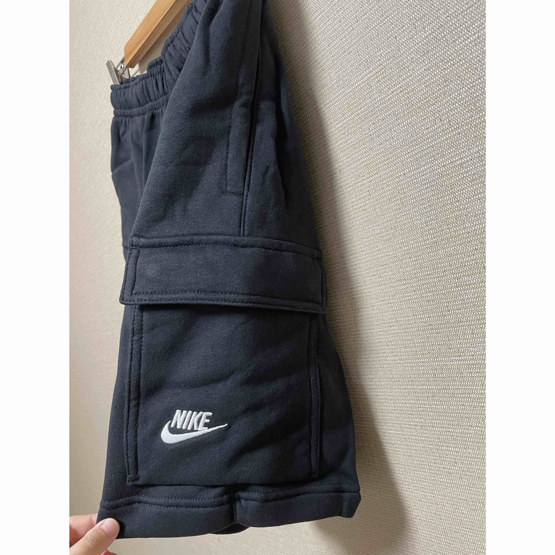 アメリカ輸入!NIKE Clubカーゴショートパンツ ブラックSサイズ アメリカ輸入!NIKE Clubカーゴショートパンツ ブラックSサイズ