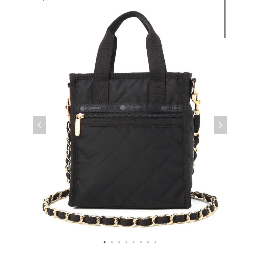 LeSportsac - レスポートサック CHAIN MINI N/S TOTEブラック LeSportsac - レスポートサック CHAIN MINI N/S TOTEブラック