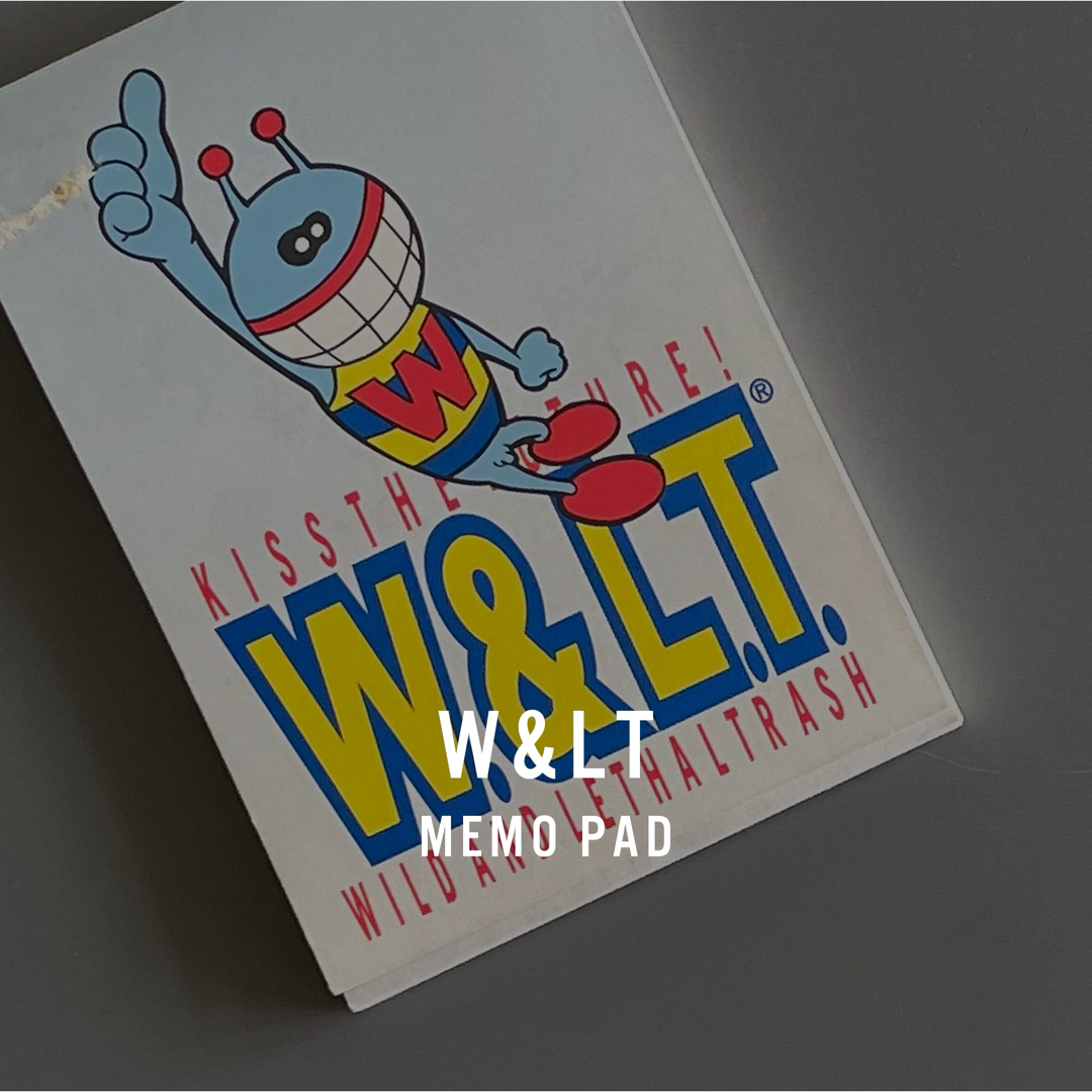 Walter Van Beirendonck - 未使用 レア 90s W< メモ帳 Walter Van Beirendonck - 未使用 レア 90s W< メモ帳