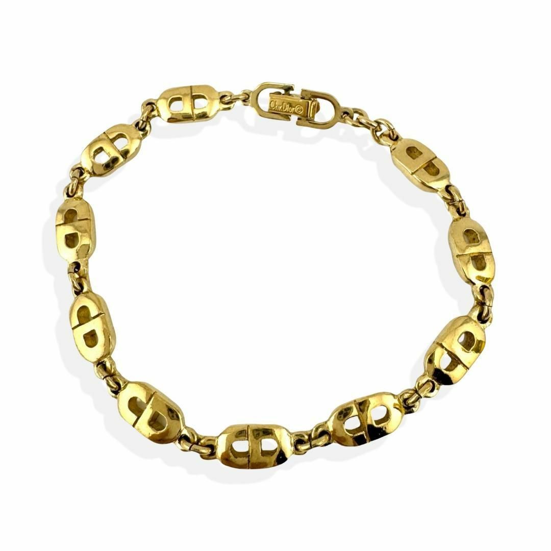 Christian Dior - DIOR ブレスレット シンプル チェーン ロゴ Christian Dior - DIOR ブレスレット シンプル チェーン ロゴ