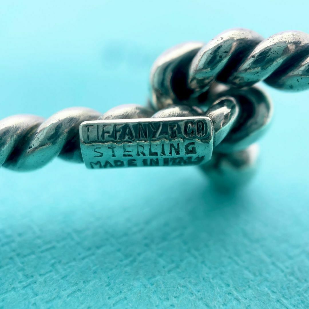 Tiffany & Co. - 希少 ティファニー フックアンドアイ ツイスト Tiffany & Co. - 希少 ティファニー フックアンドアイ ツイスト