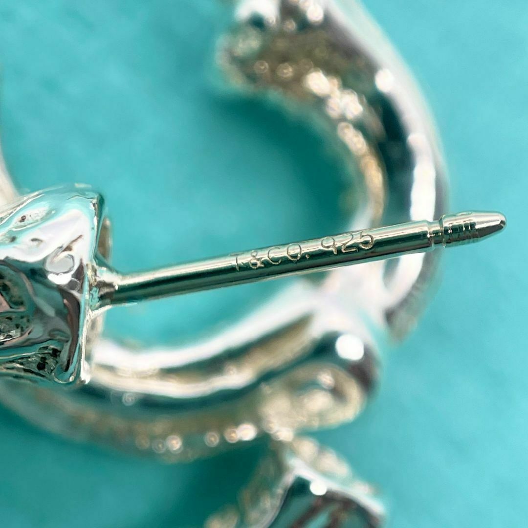 Tiffany & Co. - 美品 ティファニー バンブー フープ ピアス Tiffany & Co. - 美品 ティファニー バンブー フープ ピアス