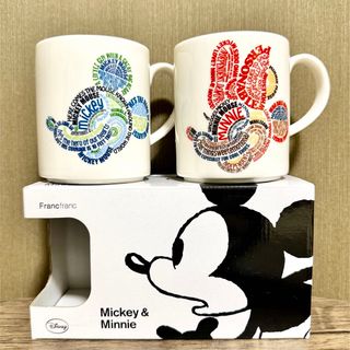 Francfranc - 【新品未使用】Francfranc ミッキー＆ミニー　マグカップ　2個セット