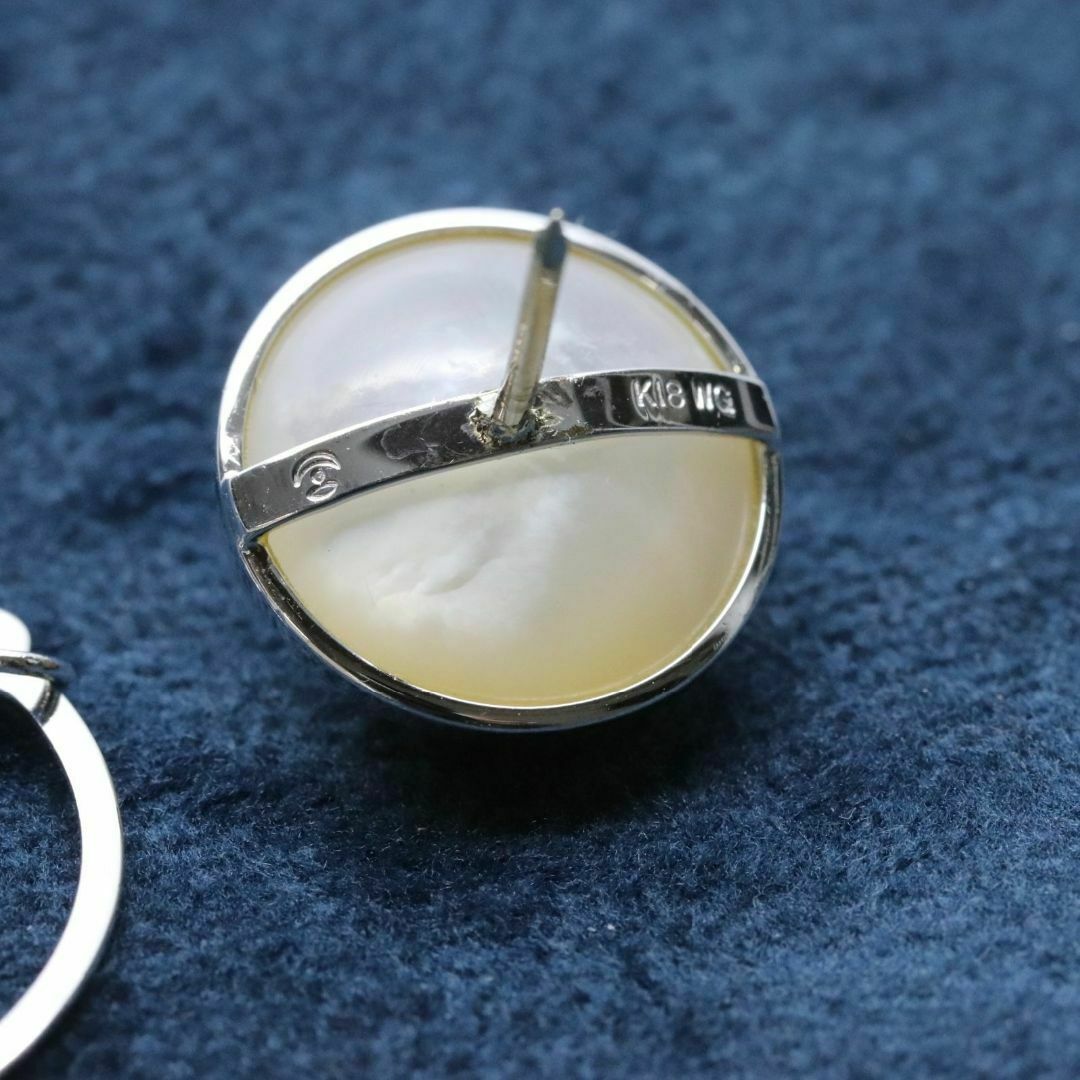 TASAKI タサキ K18WG いたま マベパール ネクタイピン TASAKI タサキ K18WG いたま マベパール ネクタイピン