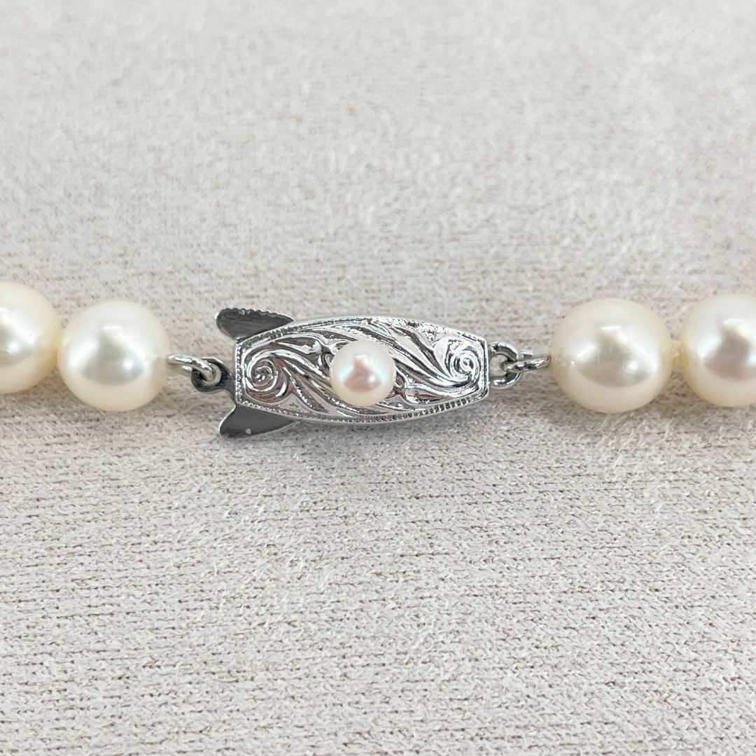 TASAKI - 田崎真珠 パール【6.8mm】ネックレス タサキ /24-631の TASAKI - 田崎真珠 パール【6.8mm】ネックレス タサキ /24-631の
