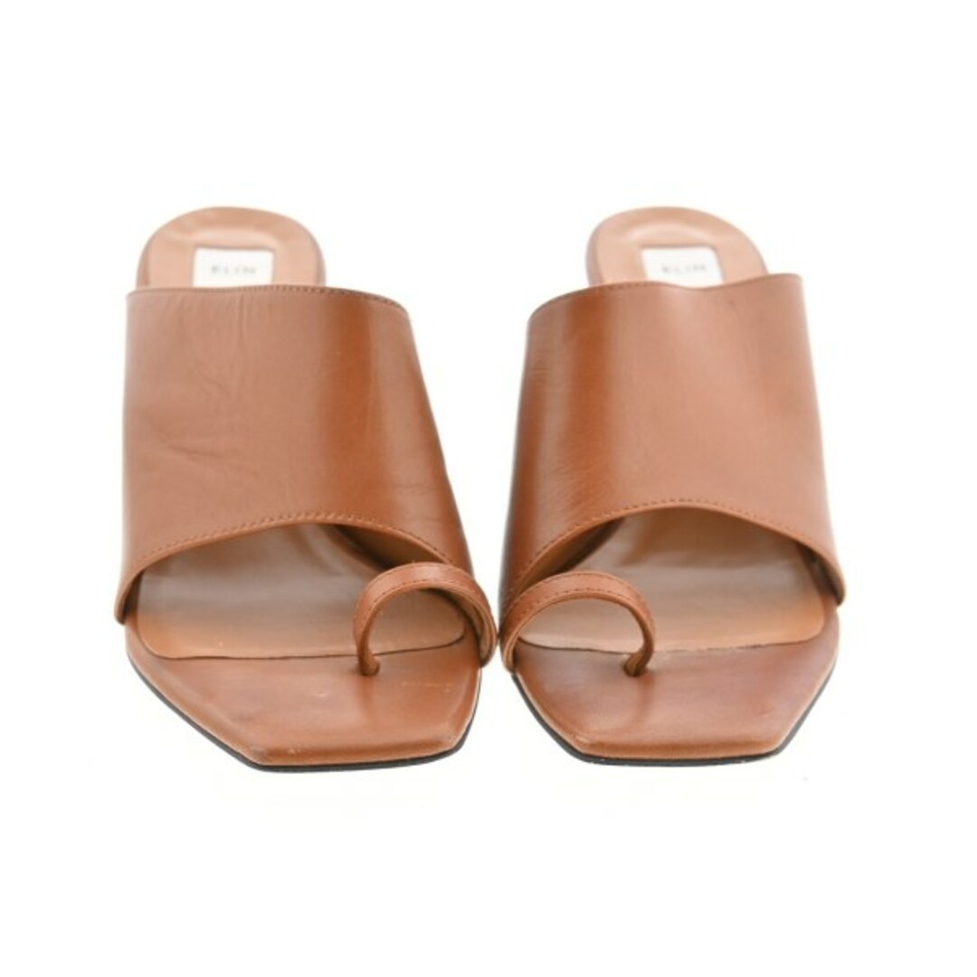 ELIN - ELIN エリン サンダル EU36(22.5cm位) 茶 【古着】【中古 ELIN - ELIN エリン サンダル EU36(22.5cm位) 茶 【古着】【中古