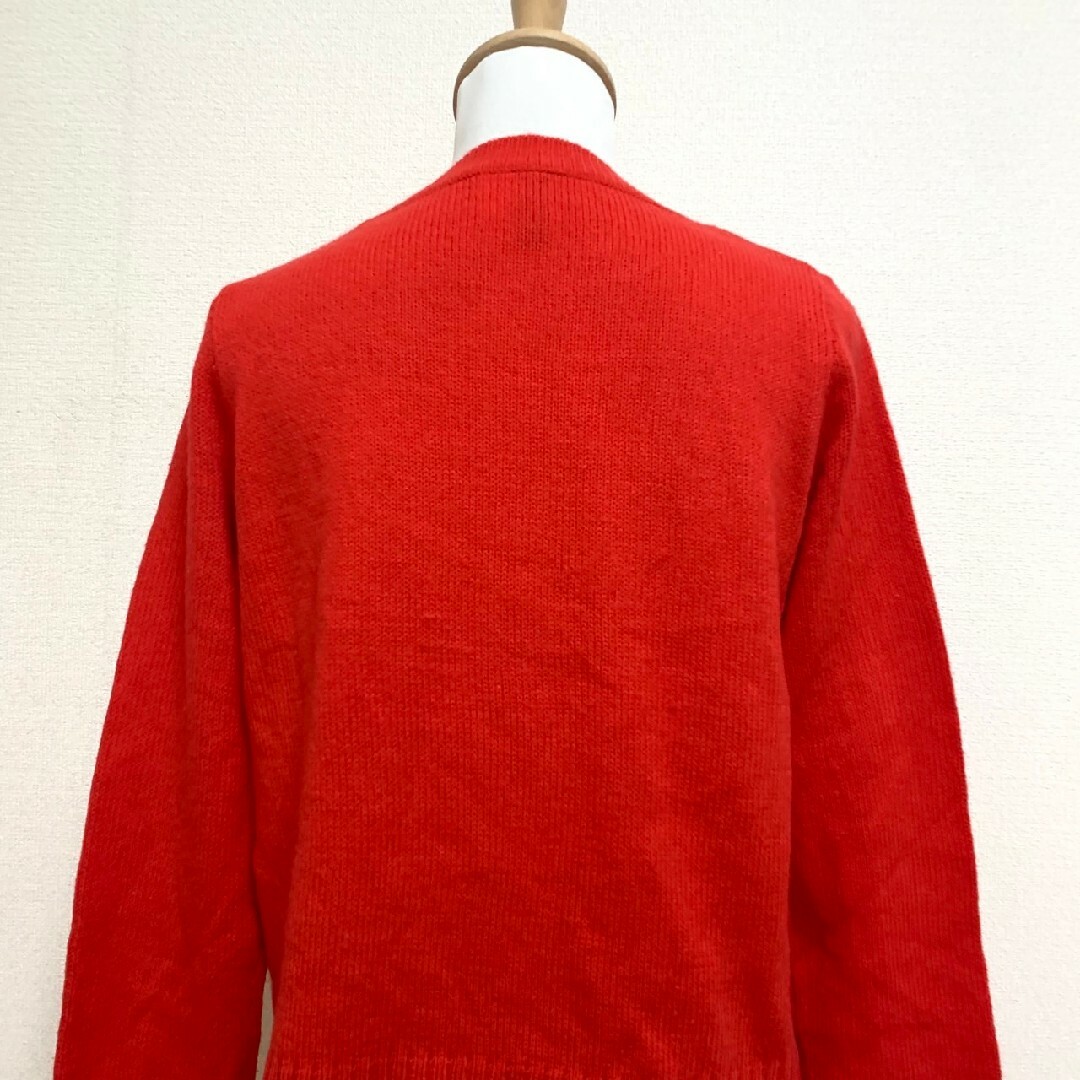 H&M - H&M DIVIDED レッド クルーネック セーター S ニット H&M - H&M DIVIDED レッド クルーネック セーター S ニット