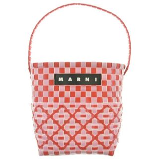 MARNI(かごバッグ/ストローバッグ ・ ピンク/桃色系)のフリマ MARNI(かごバッグ/ストローバッグ ・ ピンク/桃色系)のフリマ