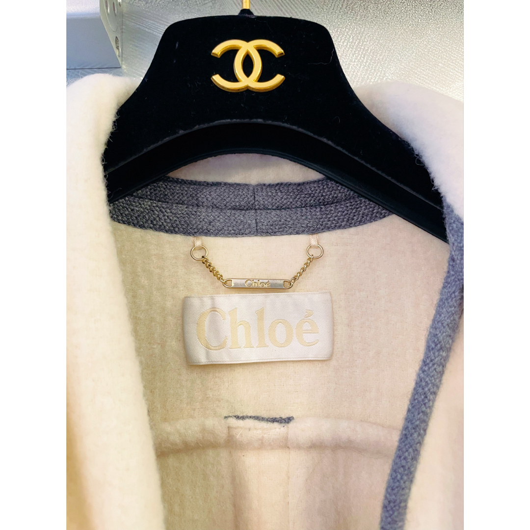 Chloe - 最終価格!Chloe ガウン ポンチョ マント コートの通販 Chloe - 最終価格!Chloe ガウン ポンチョ マント コートの通販