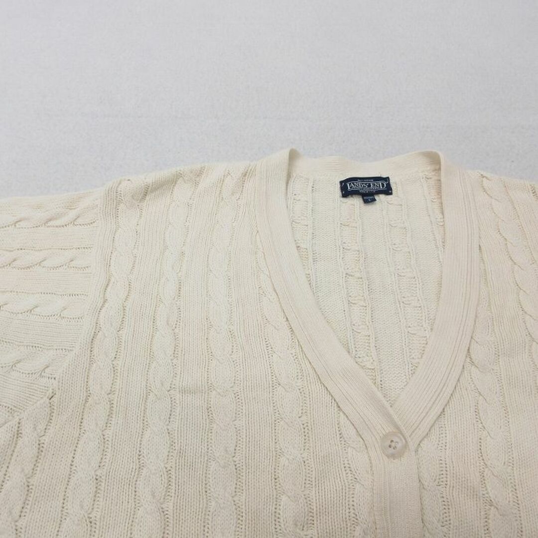 LANDS'END - 古着 ランズエンド 長袖 ケーブル ニット LANDS'END - 古着 ランズエンド 長袖 ケーブル ニット