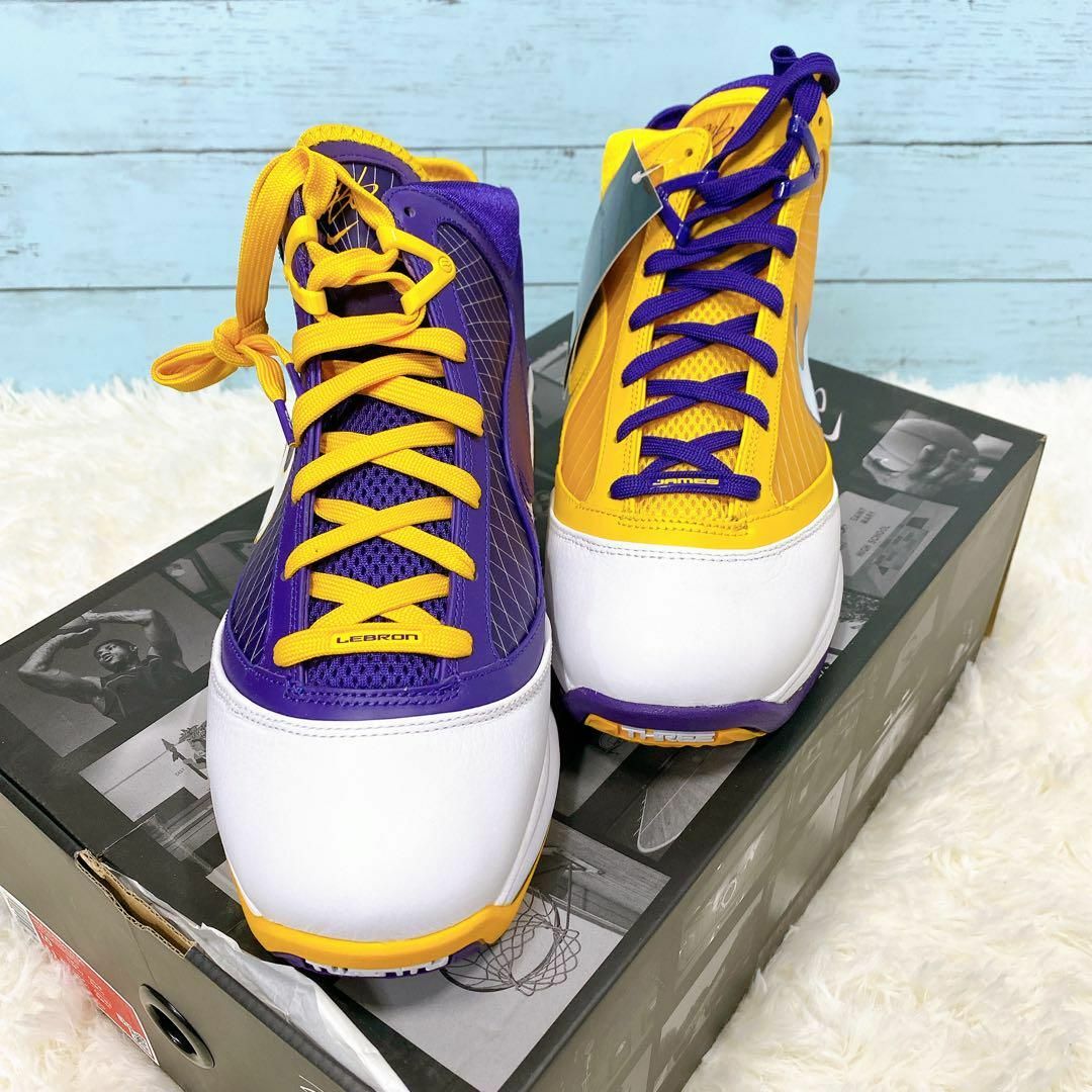 NIKE LEBRON 7 LAKERS 28cm レブロン7 レイカーズの通販 by NIKE LEBRON 7 LAKERS 28cm レブロン7 レイカーズの通販 by