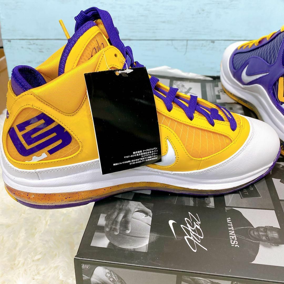 NIKE LEBRON 7 LAKERS 28cm レブロン7 レイカーズ NIKE LEBRON 7 LAKERS 28cm レブロン7 レイカーズ