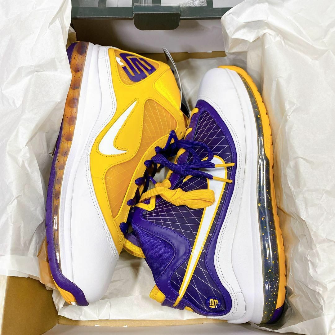 NIKE LEBRON 7 LAKERS 28cm レブロン7 レイカーズ NIKE LEBRON 7 LAKERS 28cm レブロン7 レイカーズ