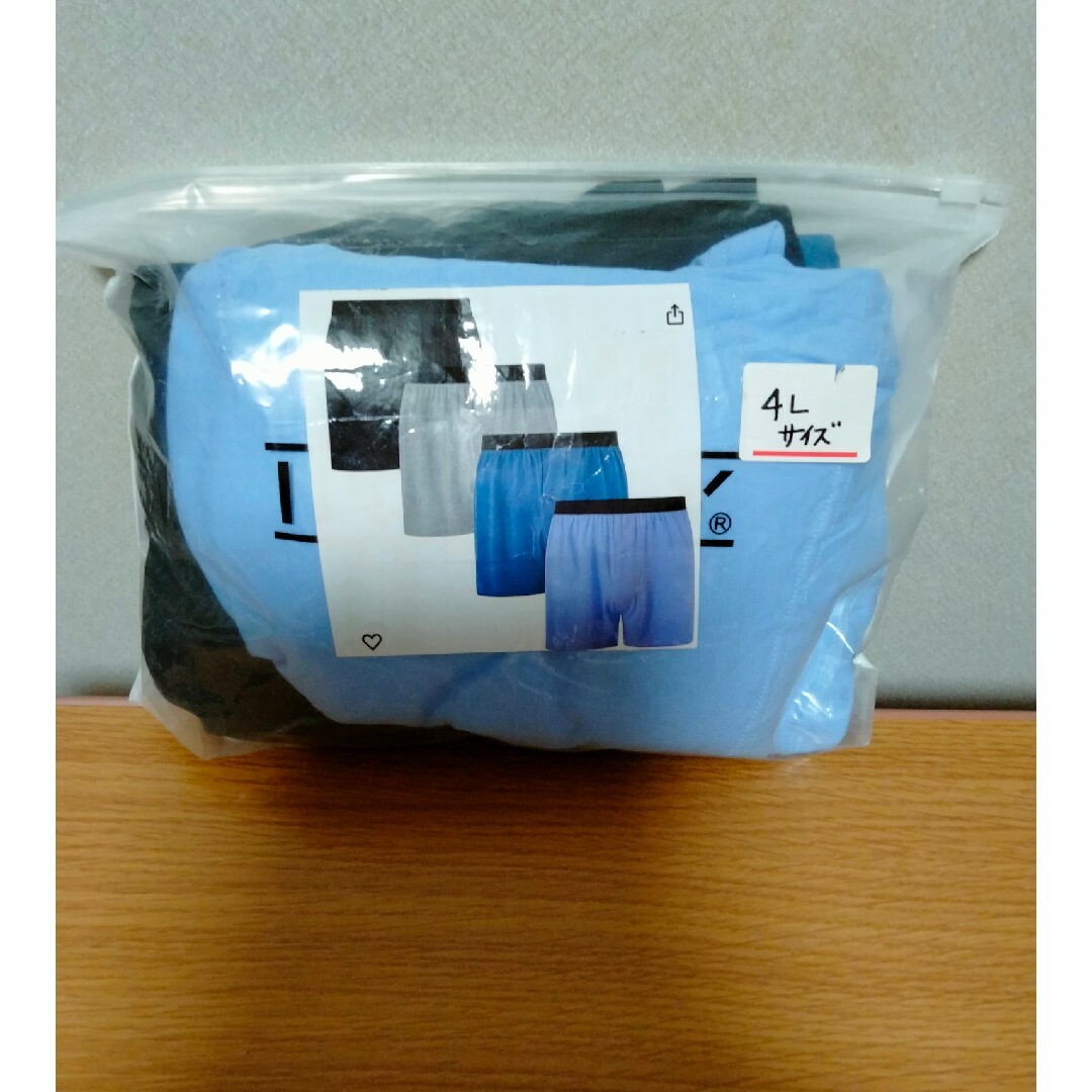 紳士パンツ　4L　4枚！ メンズのアンダーウェア(トランクス)の商品写真