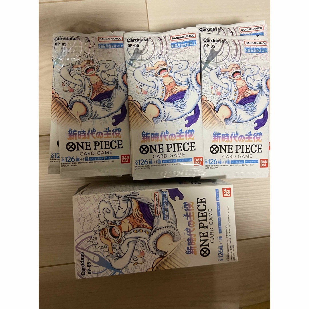 ONE PIECE - 新時代の主役 100パック 空箱付きの通販 by AR.SAR ONE PIECE - 新時代の主役 100パック 空箱付きの通販 by AR.SAR