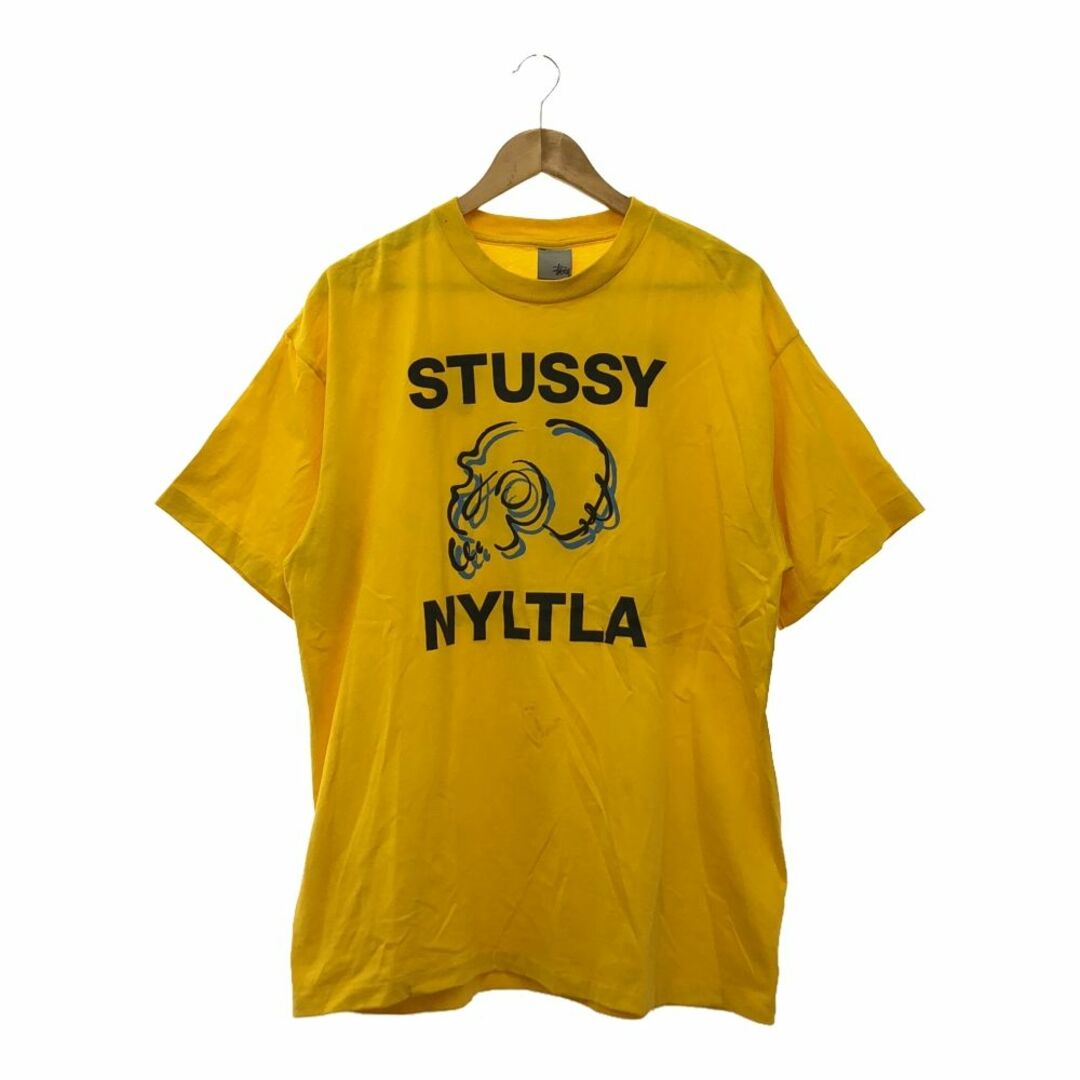 STUSSY - STUSSY ステューシー NYLTLA スカルロゴ Tシャツ XL STUSSY - STUSSY ステューシー NYLTLA スカルロゴ Tシャツ XL