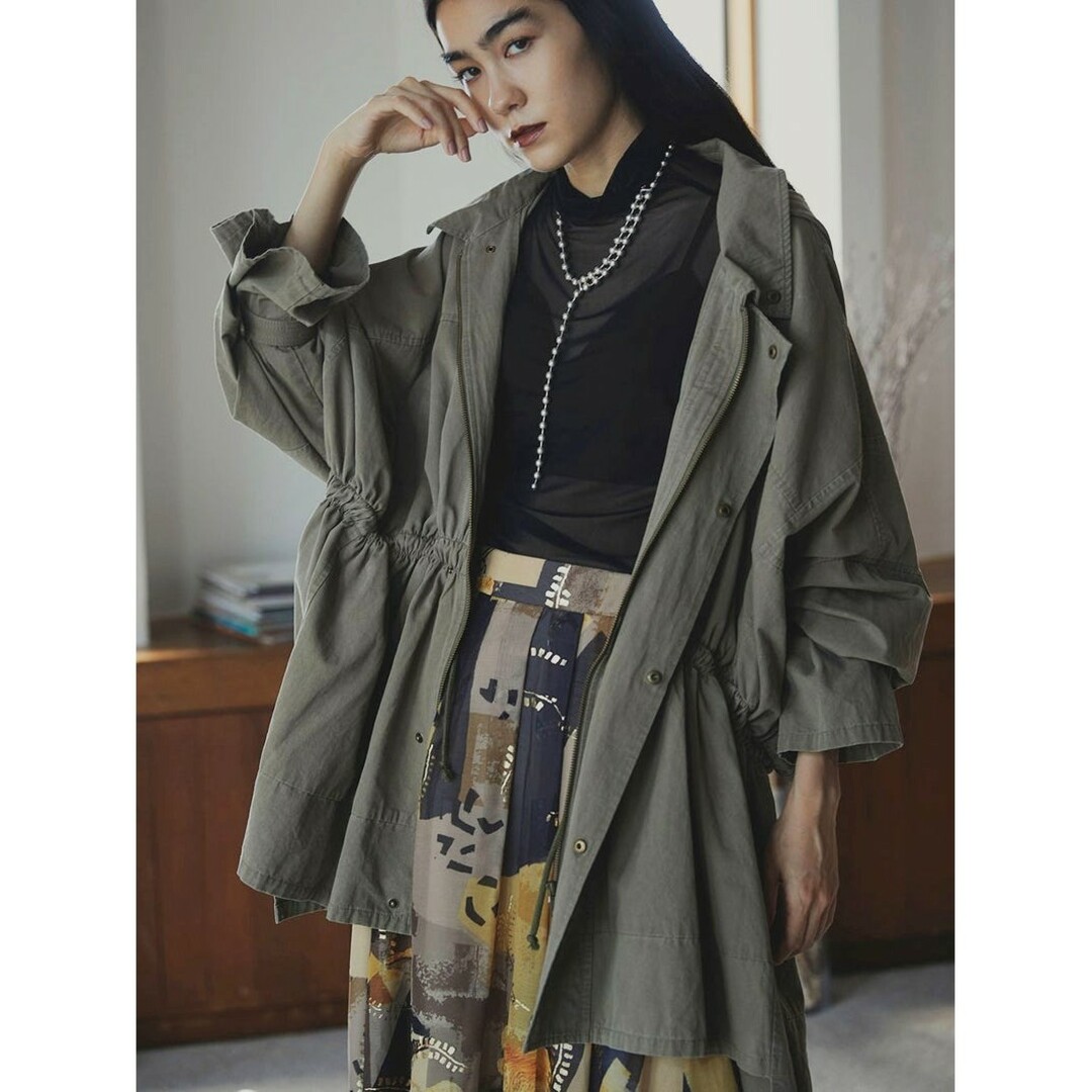 Ameri VINTAGE - 新品 AMERI ミリタリージャケット 2WAY フード Ameri VINTAGE - 新品 AMERI ミリタリージャケット 2WAY フード