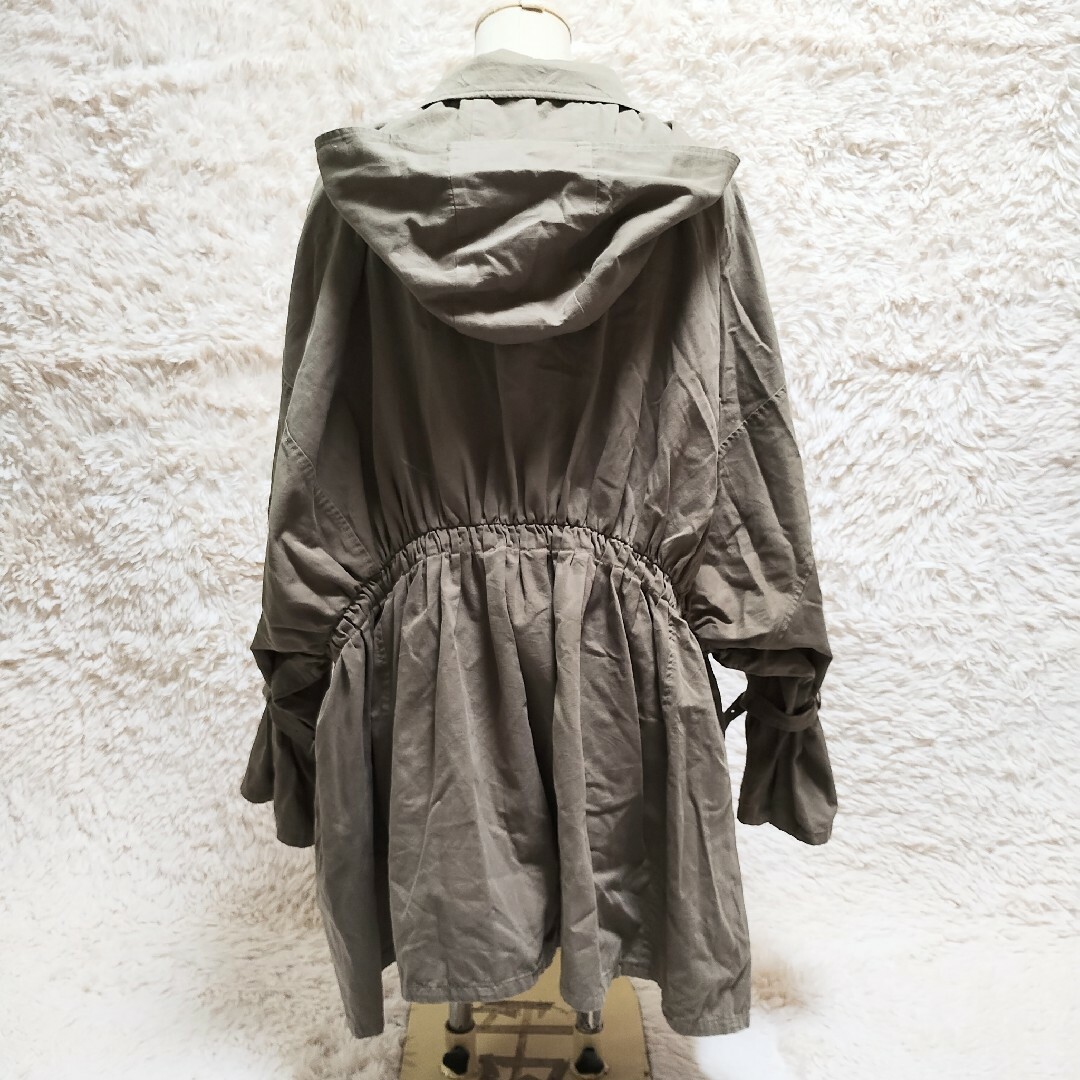 Ameri VINTAGE - 新品 AMERI ミリタリージャケット 2WAY フード Ameri VINTAGE - 新品 AMERI ミリタリージャケット 2WAY フード