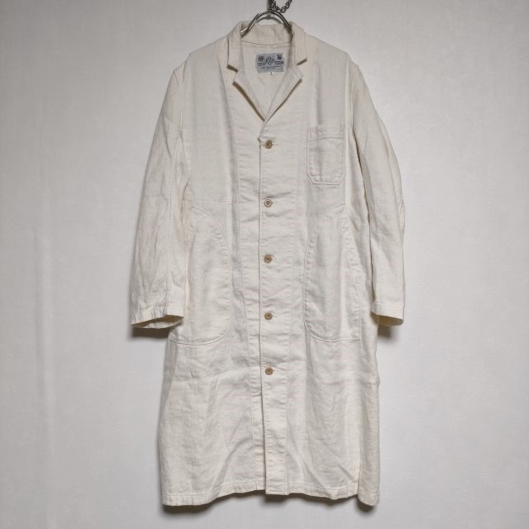 R&D.M.Co- 新品 B.T.G.D WORK COAT 定価72600円 S リネン R&D.M.Co- 新品 B.T.G.D WORK COAT 定価72600円 S リネン