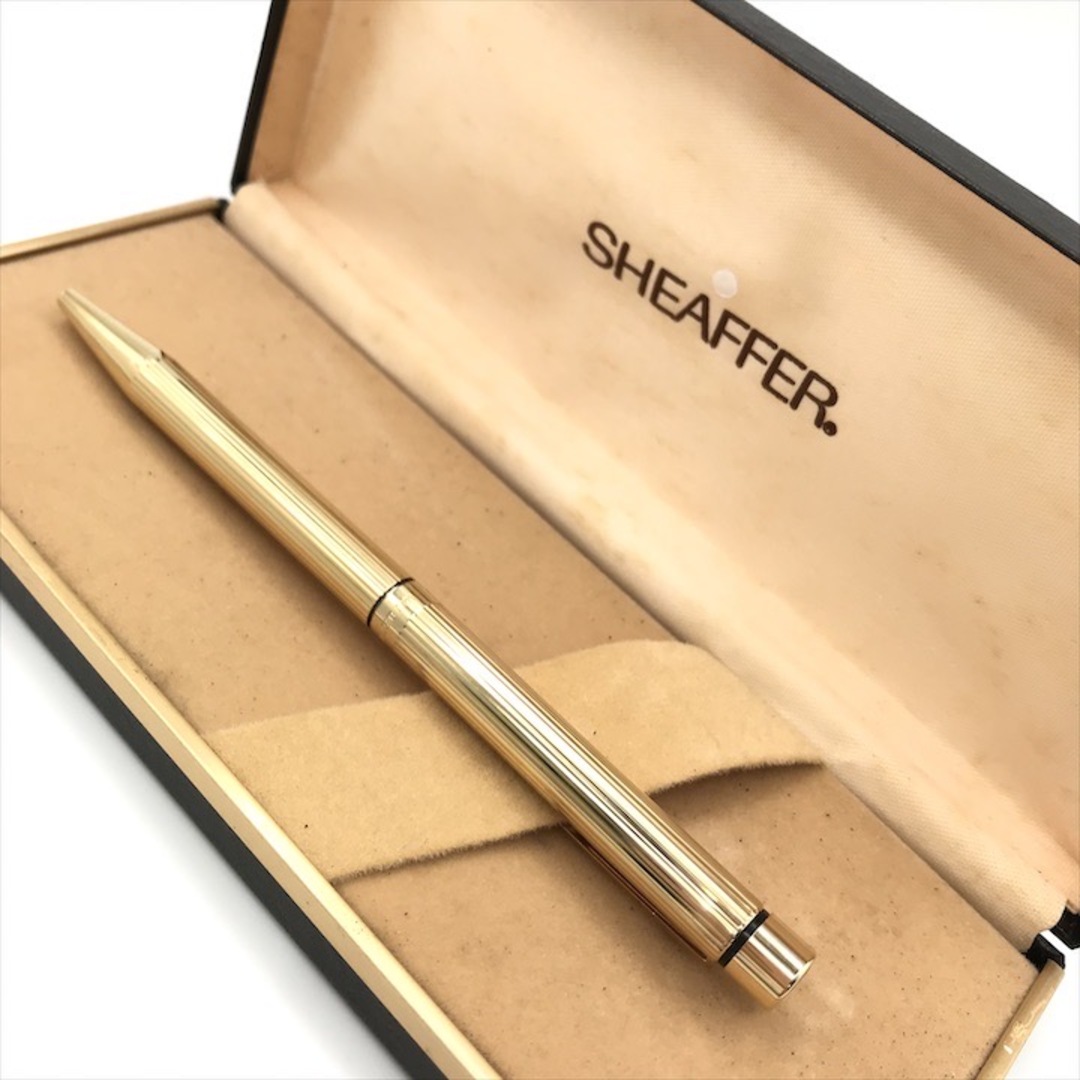SHEAFFER - 美品 SHEAFFER シェーファー ボールペン ゴールド SHEAFFER - 美品 SHEAFFER シェーファー ボールペン ゴールド