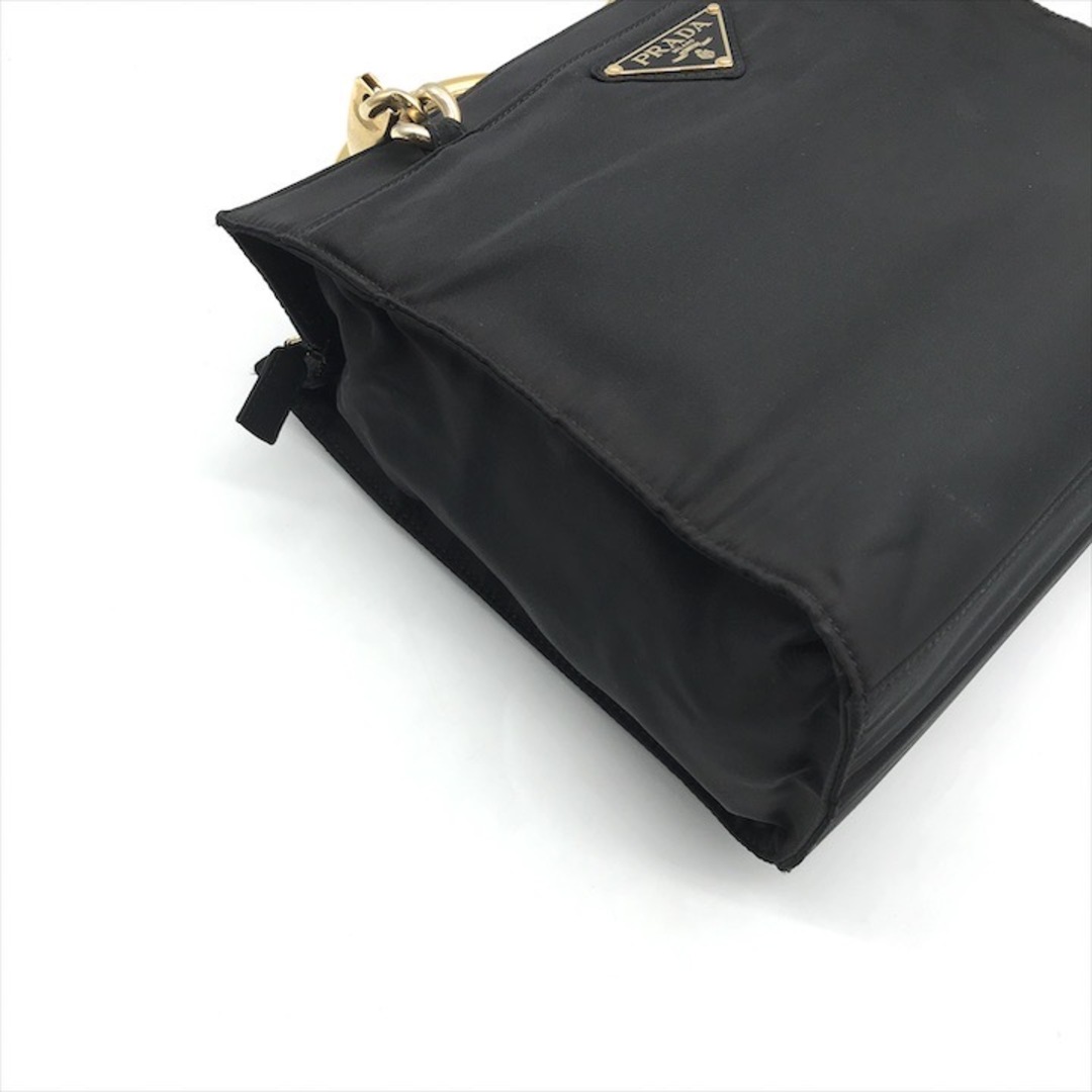 PRADA - 良品 PRADA プラダ 三角ロゴ ナイロン テスート メタル PRADA - 良品 PRADA プラダ 三角ロゴ ナイロン テスート メタル