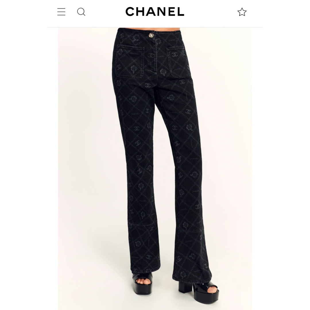 CHANEL - CHANEL デニムパンツの通販 by ya0509shop|シャネル CHANEL - CHANEL デニムパンツの通販 by ya0509shop|シャネル