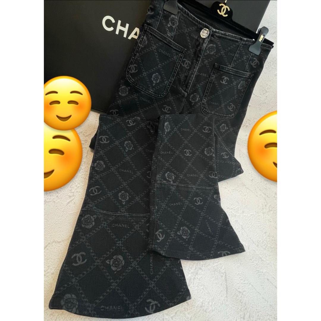 CHANEL - CHANEL デニムパンツの通販 by ya0509shop|シャネル CHANEL - CHANEL デニムパンツの通販 by ya0509shop|シャネル