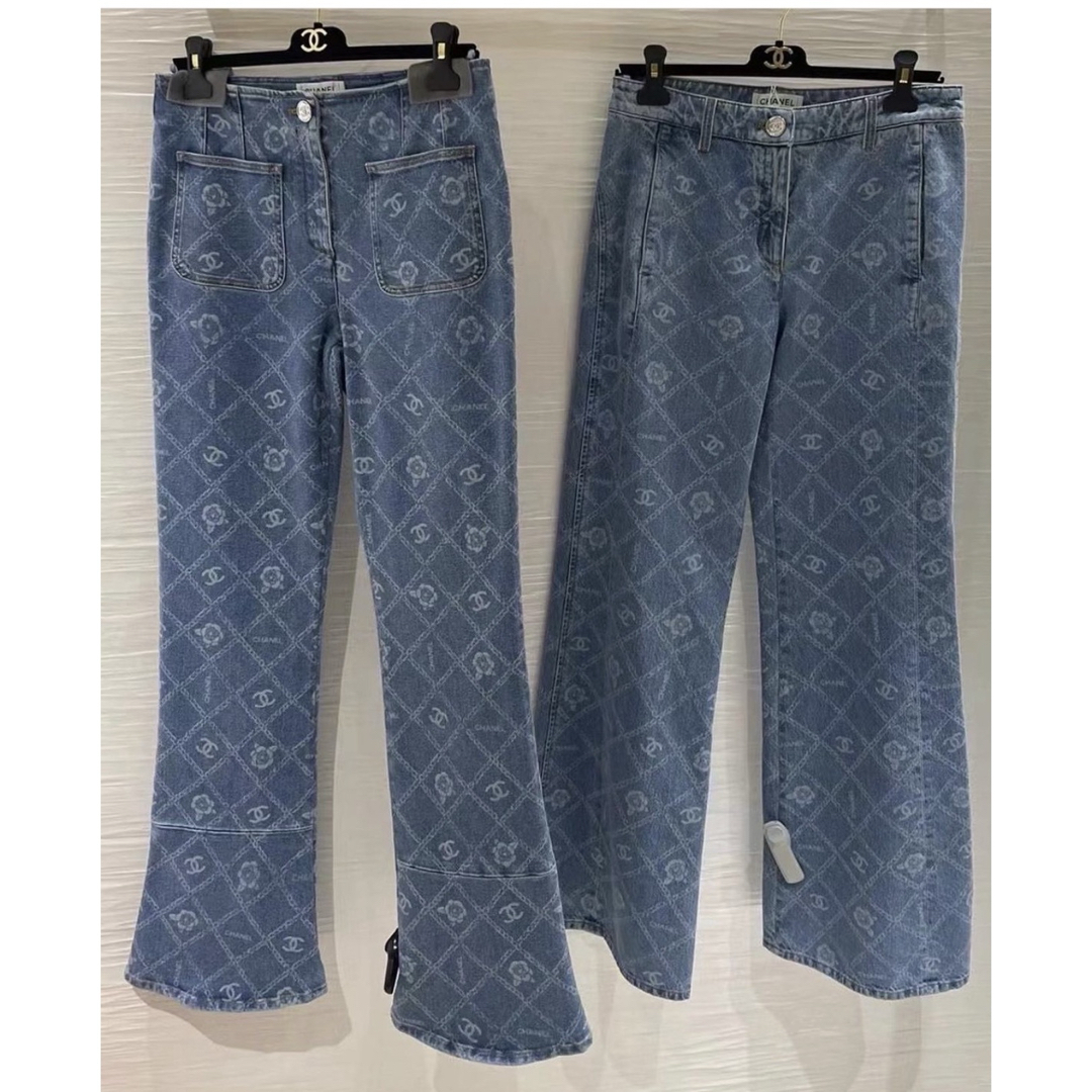 CHANEL - CHANEL デニムパンツの通販 by ya0509shop|シャネル CHANEL - CHANEL デニムパンツの通販 by ya0509shop|シャネル