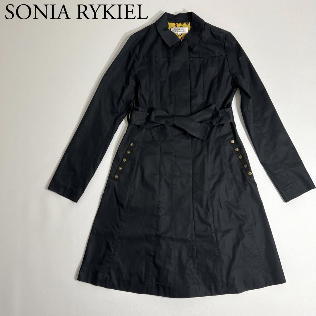 ANAYI ダブルクロス フード コート リボン ベルト ロング ガウン ANAYI ダブルクロス フード コート リボン ベルト ロング ガウン